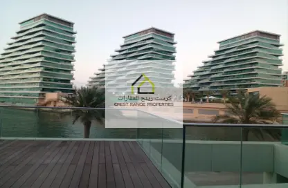 Outdoor Building image for: Townhouse - 5 Bedrooms - 5 Bathrooms for rent in Al Hadeel - Al Bandar - Al Raha Beach - Abu Dhabi, Image 1