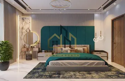 Room / Bedroom image for: Duplex - 2 Bedrooms - 4 Bathrooms for sale in Opalz by Danube - Arjan - Dubai, Image 1