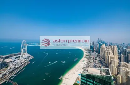 شقة - 4 غرف نوم - 5 حمامات للايجار في برج بوابه جميرا 1 - العنوان منتجع وسبا جميرا - مساكن شاطئ الجميرا - دبي