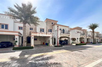 Outdoor Building image for: Townhouse - 3 Bedrooms - 3 Bathrooms for sale in Redwood Park - Fire - Jumeirah Golf Estates - Dubai, Image 1