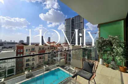 Apartment - 1 Bedroom - 2 Bathrooms for rent in Binghatti Emerald - District 15 - Jumeirah Village Circle - Dubai