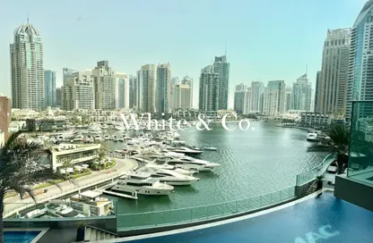 Apartment - 2 Bedrooms - 3 Bathrooms for rent in Damac Heights - Dubai Marina - Dubai