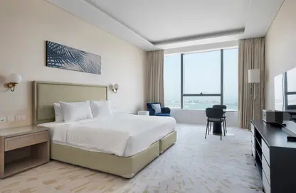 Apartment - Studio - 1 Bathroom for rent in The Palm Tower - Palm Jumeirah - Dubai
