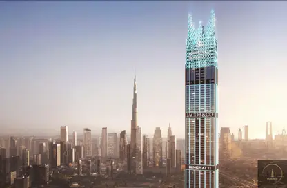 Apartment - 3 Bedrooms - 4 Bathrooms for sale in Burj Binghatti Jacob  and  Co - Business Bay - Dubai