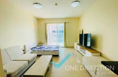 Apartment - Studio - 1 Bathroom for rent in Ice Hockey - Dubai Sports City - Dubai