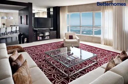Penthouse - 3 Bedrooms - 4 Bathrooms for rent in Marriott Harbour Hotel and Suites - Dubai Marina - Dubai