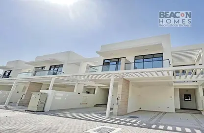 Outdoor Building image for: Townhouse - 4 Bedrooms - 4 Bathrooms for sale in Park Residences 4 - Park Residences - DAMAC Hills - Dubai, Image 1