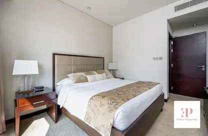 شقة - غرفة نوم - 2 حمامات للايجار في فندق العنوان دبي مارينا - دبي مارينا - دبي