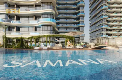 Pool image for: Apartment - 2 Bedrooms - 2 Bathrooms for sale in Samana Barari Views - Majan - Dubai, Image 1