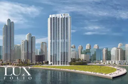 Apartment - Studio - 1 Bathroom for sale in Peninsula Three - Peninsula - Business Bay - Dubai