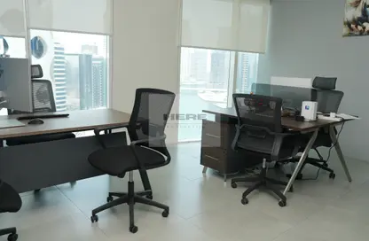 Office Space - Studio - 2 Bathrooms for rent in The Bay View - Business Bay - Dubai