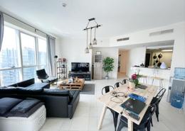 Living / Dining Room image for: Apartment - 2 bedrooms - 2 bathrooms for sale in The Torch - Dubai Marina - Dubai, Image 1
