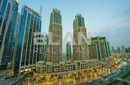 شقة - غرفة نوم - 1 حمام للايجار في بوليفارد كريسنت 2 - بوليفارد كريسنت - دبي وسط المدينة - دبي