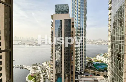 شقة - 2 غرف نوم - 3 حمامات للايجار في خور دبي ريزيدنس برج 1 شمال - Dubai Creek ريزيدنسز North - Dubai Creek ريزيدنسز - مرسى خور دبي - دبي