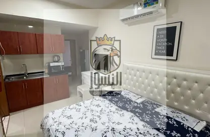 Apartment - 1 Bathroom for rent in Sheikh Jaber Al Sabah Street - Al Naimiya - Al Nuaimiya - Ajman