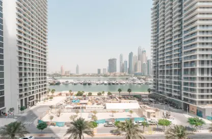 شقة - غرفة نوم - 1 حمام للايجار في جراند بلو تاور 1 - إعمار بيتشفرونت - دبي هاربور - دبي