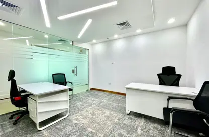 Office Space - Studio - 4 Bathrooms for rent in Hanging Garden Tower - Al Danah - Abu Dhabi