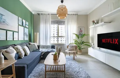 Apartment - 1 Bedroom - 2 Bathrooms for rent in Marina Quays West - Marina Quays - Dubai Marina - Dubai
