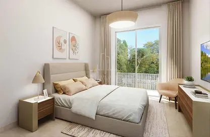 Apartment - Studio - 1 Bathroom for sale in Bloom Living - Zayed City (Khalifa City C) - Khalifa City - Abu Dhabi
