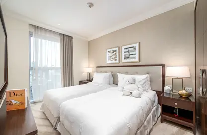 Apartment - 2 Bedrooms - 3 Bathrooms for rent in Burj Khalifa Area - Downtown Dubai - Dubai