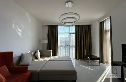 Room / Bedroom image for: Apartment - 2 Bedrooms - 3 Bathrooms for rent in Golf Veduta B - Golf Veduta Hotel Apartments - DAMAC Hills - Dubai, Image 1