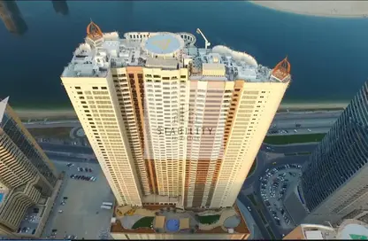 Apartment - 2 Bedrooms - 3 Bathrooms for sale in Asas Tower - Al Khan Lagoon - Al Khan - Sharjah