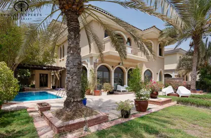 Villa - 4 Bedrooms - 5 Bathrooms for rent in Garden Homes Frond D - Garden Homes - Palm Jumeirah - Dubai