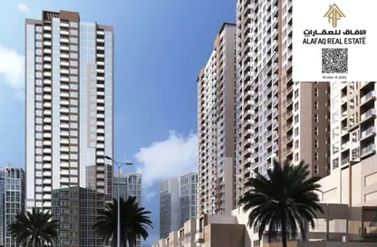 Apartment - 2 Bedrooms - 2 Bathrooms for sale in Ajman One - Phase 2 - Ajman Downtown - Ajman