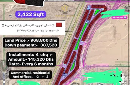 Land - Studio for sale in Rodhat Al Qarat - Al Rowdat Suburb - Sharjah