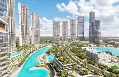 Apartment - 1 Bedroom - 1 Bathroom for sale in 320 Riverside Crescent - Sobha Hartland II - Bukadra - Dubai