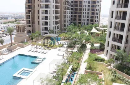 Apartment - 3 Bedrooms - 4 Bathrooms for rent in Rahaal 1 - Madinat Jumeirah Living - Umm Suqeim - Dubai