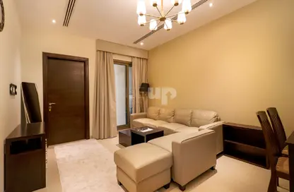 شقة - غرفة نوم - 2 حمامات للايجار في برج ايليت ريزيدينس - دبي وسط المدينة - دبي