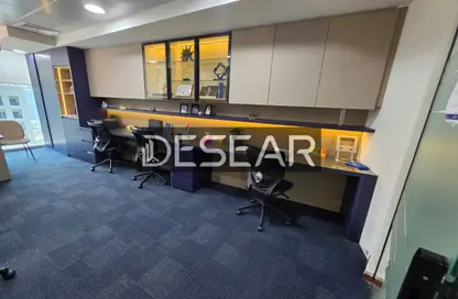Office Space - Studio - 2 Bathrooms for rent in The Binary Tower - Business Bay - Dubai