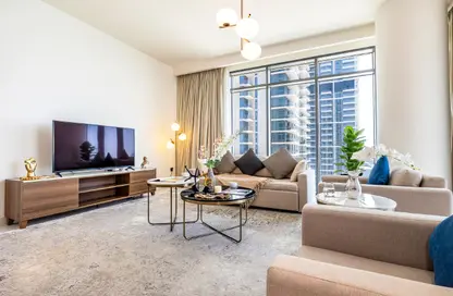 شقة - 2 غرف نوم - 2 حمامات للبيع في برج Marina Vista 1 - مارينا فيستا - إعمار بيتشفرونت - دبي هاربور - دبي