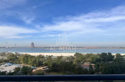 Water View image for: Apartment - 3 Bedrooms - 3 Bathrooms for rent in Wave tower - Corniche Road - Abu Dhabi, Image 1