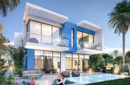 Villa - 6 Bedrooms - 7 Bathrooms for sale in Santorini - Damac Lagoons - Dubai Villa - 6 Bedrooms - 7 Bathrooms for sale in Santorini - Damac Lagoons - Dubai