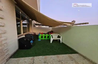Terrace image for: Apartment - 1 Bedroom - 1 Bathroom for rent in Al Mushrif Villas - Al Mushrif - Abu Dhabi, Image 1