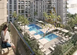 Pool image for: Apartment - 2 Bedrooms - 3 Bathrooms for sale in Jawaher Residences - Maryam Island - Sharjah, Image 1