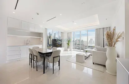 Apartment - 3 Bedrooms - 3 Bathrooms for rent in Palace Beach Residence - EMAAR Beachfront - Dubai Harbour - Dubai