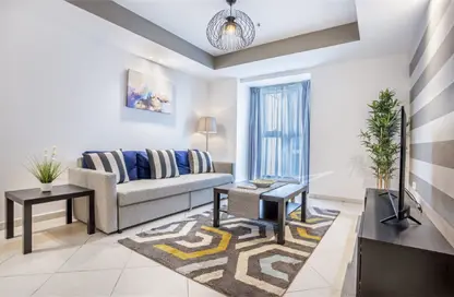 Apartment - 1 Bedroom - 1 Bathroom for rent in Princess Tower - Dubai Marina - Dubai