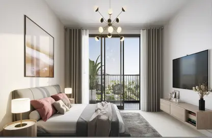 Room / Bedroom image for: Apartment - 1 Bathroom for sale in Mesk Residences - Maryam Island - Sharjah, Image 1