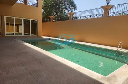 Pool image for: Villa - 7 Bedrooms for rent in Al Khaleej Al Arabi Street - Al Bateen - Abu Dhabi, Image 1