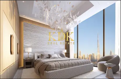 شقة - غرفة نوم - 2 حمامات للبيع في تايجرسكاي تاور - الخليج التجاري - دبي