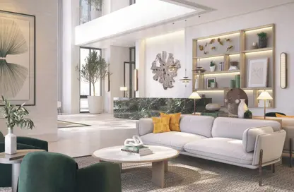 Living Room image for: Apartment - 1 Bedroom - 1 Bathroom for sale in Elvira - Park Heights - Dubai Hills Estate - Dubai, Image 1