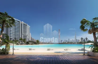 Water View image for: Apartment - 1 Bathroom for sale in Azizi Riviera 21 - Meydan One - Meydan - Dubai, Image 1
