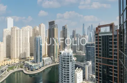 Apartment - Studio - 1 Bathroom for rent in JW Marriott Hotel Marina - Dubai Marina - Dubai