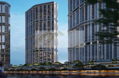 Apartment - 1 Bedroom - 1 Bathroom for sale in 310 Riverside Crescent - Sobha Hartland II - Bukadra - Dubai