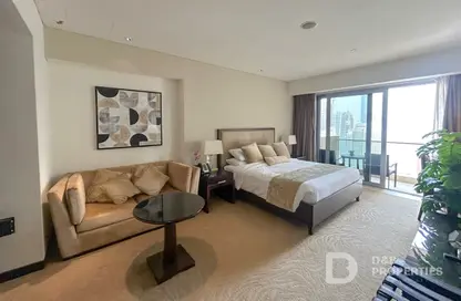 Apartment - Studio - 1 Bathroom for rent in JW Marriott Hotel Marina - Dubai Marina - Dubai