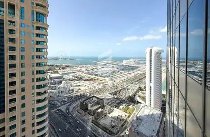 Apartment - 1 Bedroom - 2 Bathrooms for rent in Ocean Heights - Dubai Marina - Dubai