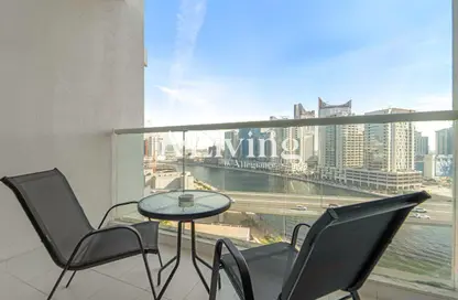 Apartment - 1 Bathroom for rent in Damac Maison Prive B - Damac Maison Prive - Business Bay - Dubai